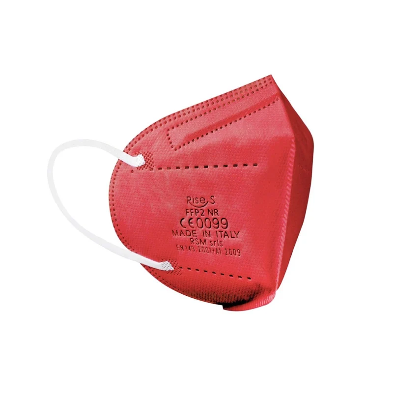 Mascherina FFP2 Rise Small Rosso 1 Pezzo