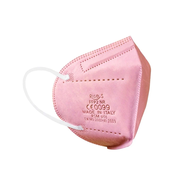 Mascherina FFP2 Rise Small Rosa 1 Pezzo