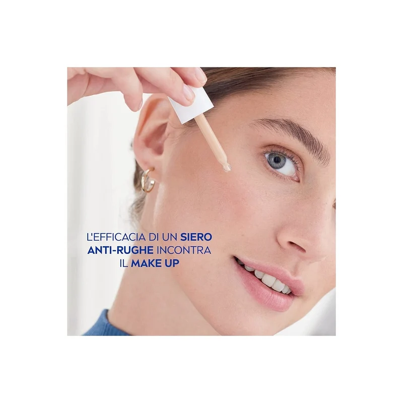 Nivea Q10 Power Anti-Rughe 3In1 Siero Fondotinta Light/Medium 30ml