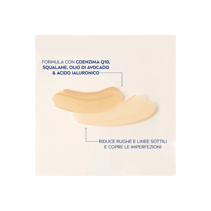 Nivea Q10 Power Anti-Rughe 3In1 Siero Fondotinta Dark 30ml