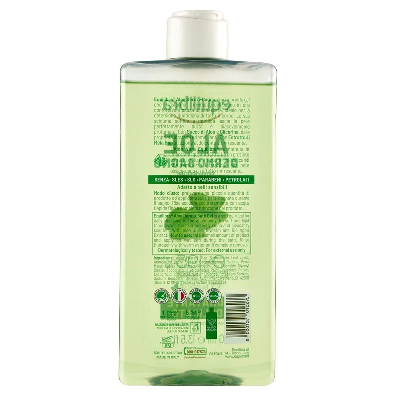 Equilibra Aloe Dermo-Bagno 400ml