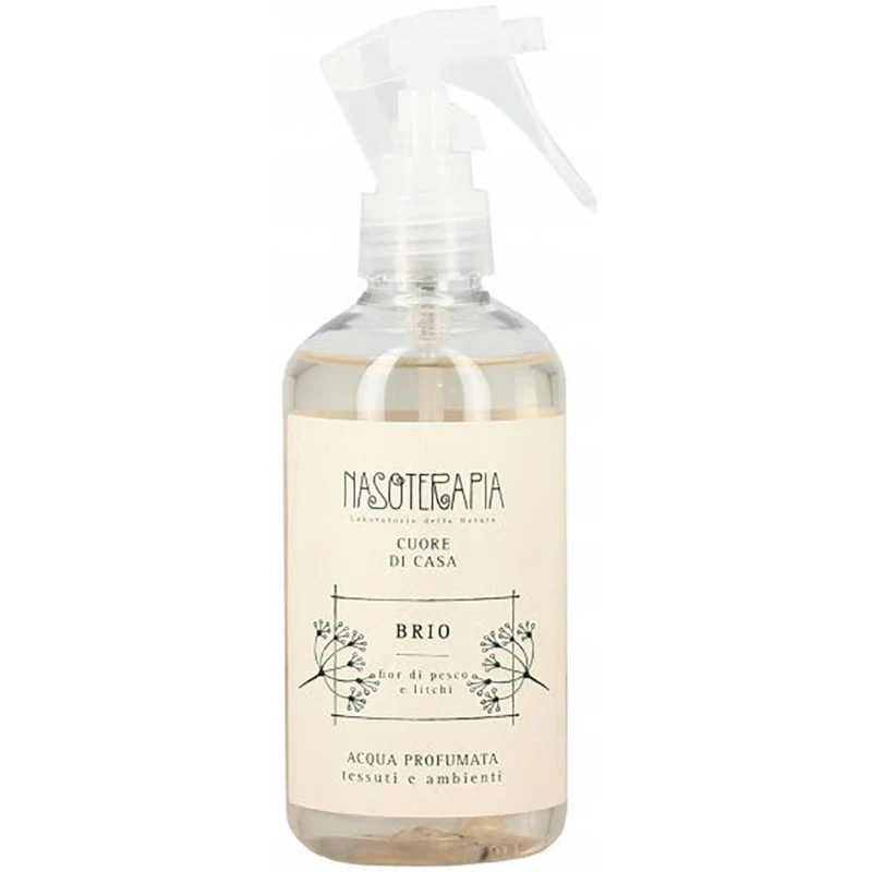 Nasoterapia Cuore Di Casa Brio Acqua Profumata Tessuti Fior Di Pesco E Litchi 250ml