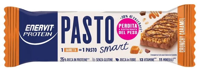 Enervit Protein Pasto Sostitutivo Crunchy Caramel 55g
