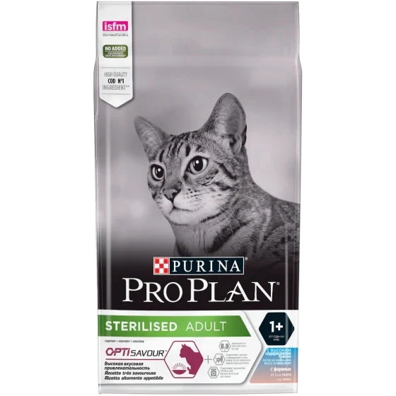 Purina Pro Plan Sterilised Optisavour Adult Gatto Crocchette Merluzzo E Trota Sacco 1,5kg