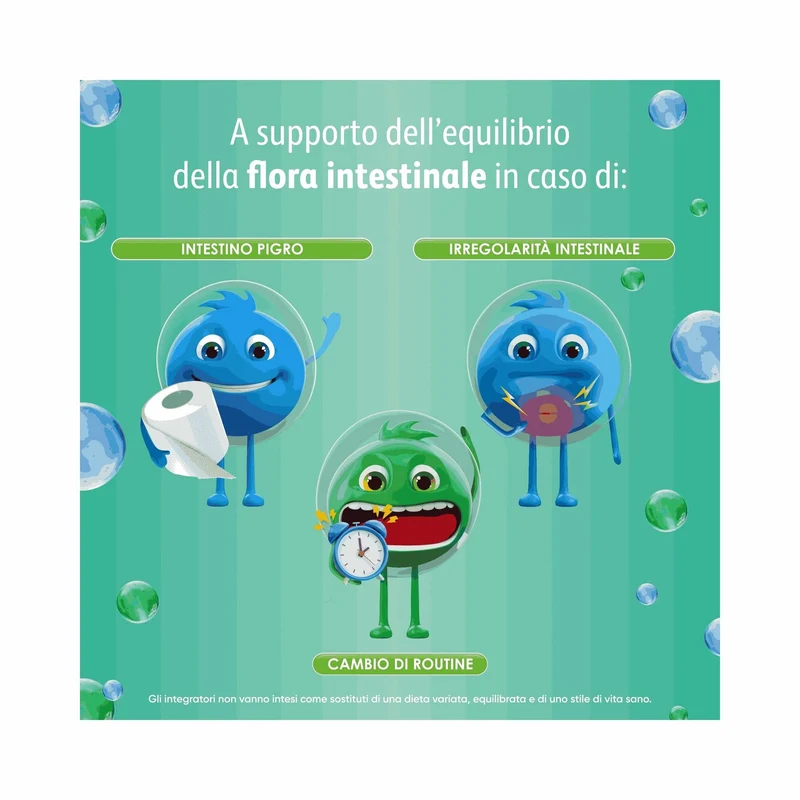 Enterogermina Intestino Pigro Fermenti Lattici Probiotici Prebiotici Integratore Regolarità Intestinale 20 Bustine