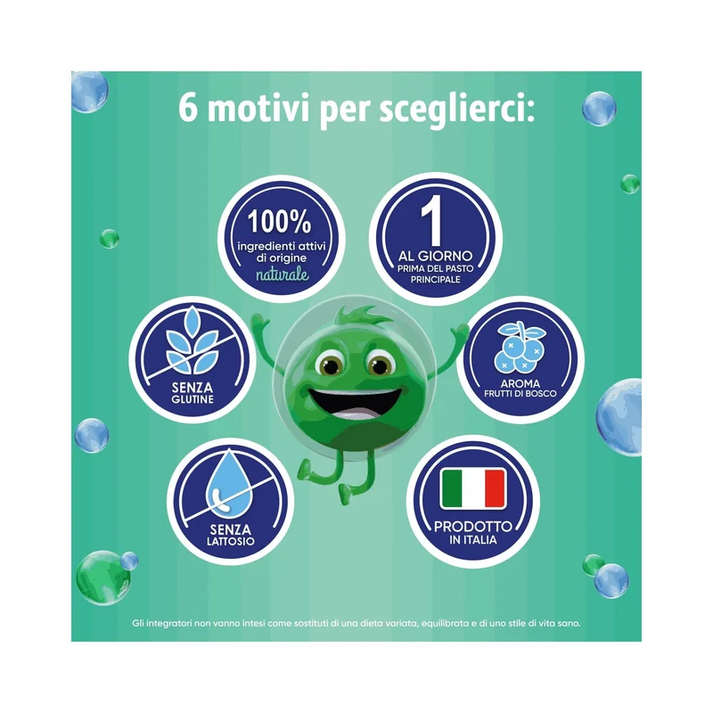 Enterogermina Intestino Pigro Fermenti Lattici Probiotici Prebiotici Integratore Regolarità Intestinale 20 Bustine