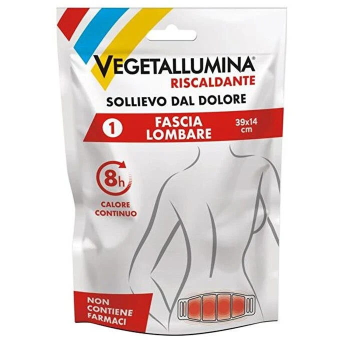Vegetallumina Fascia Lombare Riscaldante 39x14cm 1 Pezzo