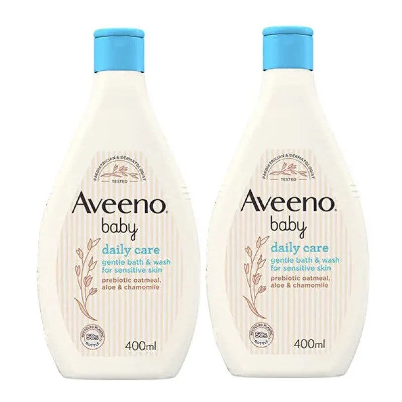Aveeno Baby Fluid Detergente Corpo Bundle 2x400ml