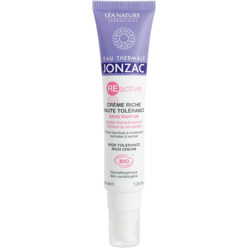 Eau Thermale Jonzac Crema Ricca Alta Tolleranza Reactive 40ml