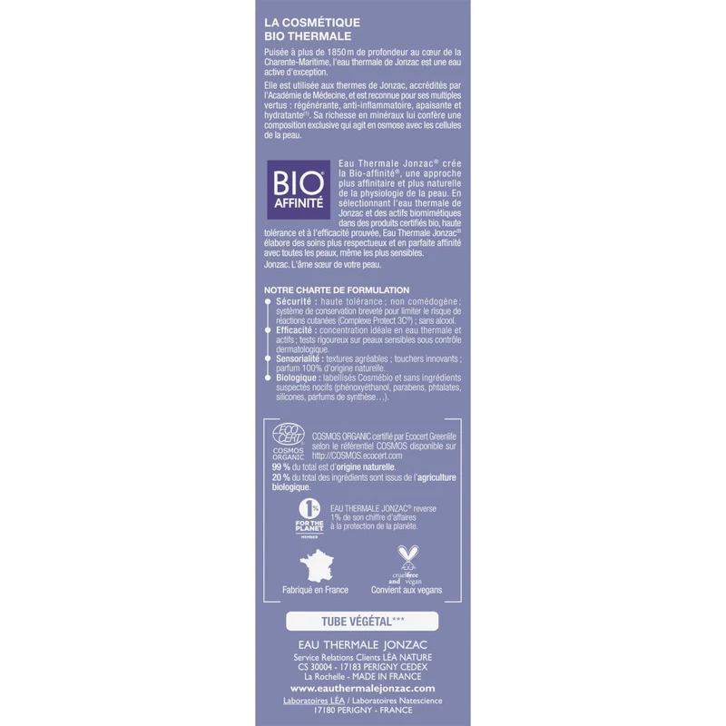 Eau Thermale Jonzac Maschera Idratante Restitutiva Rehydrate Viso 50ml