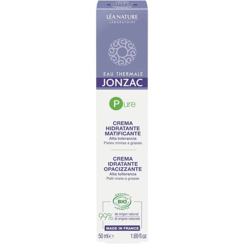 Eau Thermale Jonzac Crema Idratante Opacizzante Pure 50ml