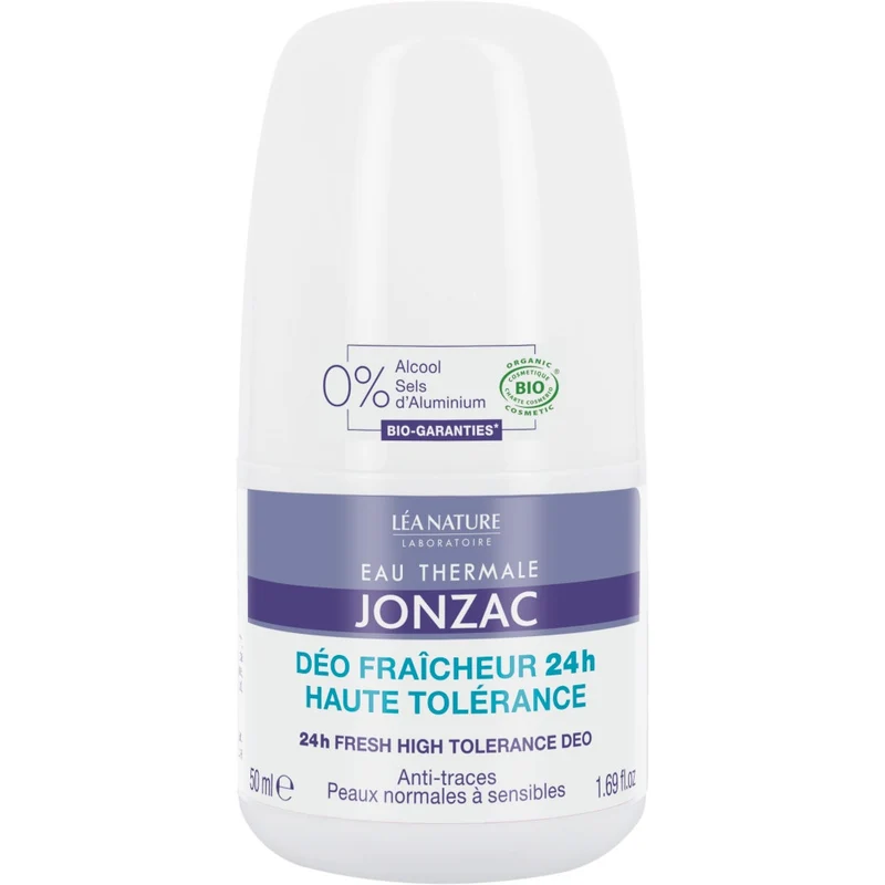 Eau Thermale Jonzac Deodorante Freschezza 24h Alta Tolleranza Rehydrate 50ml