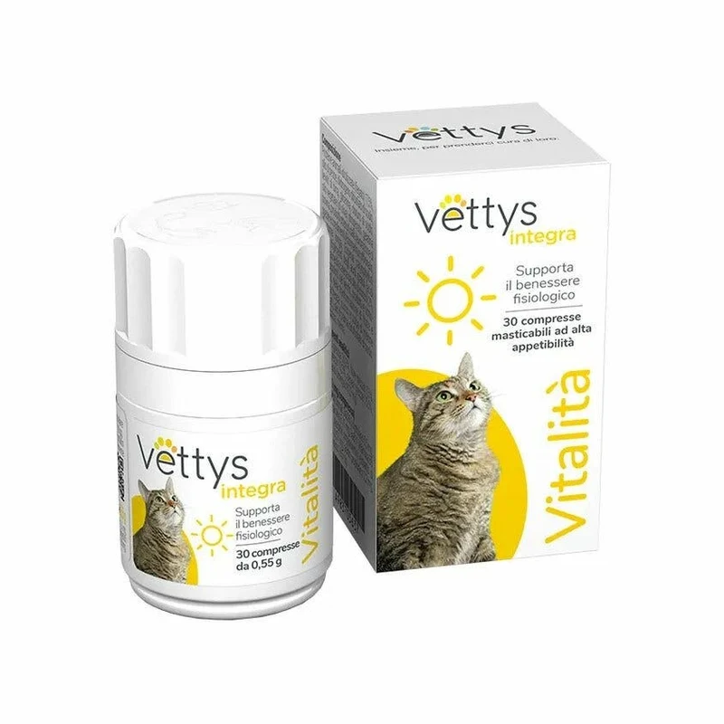 Vettys Integra Vitalità Per Gatti 30 Compresse