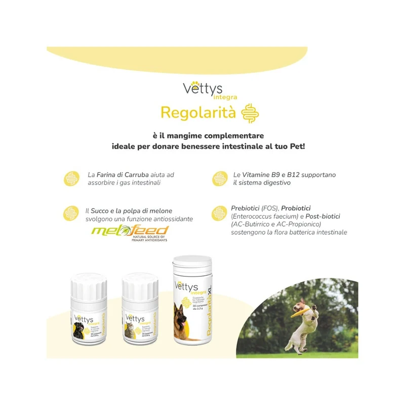 Vettys Integra Regolarità Per Gatti 30 Compresse