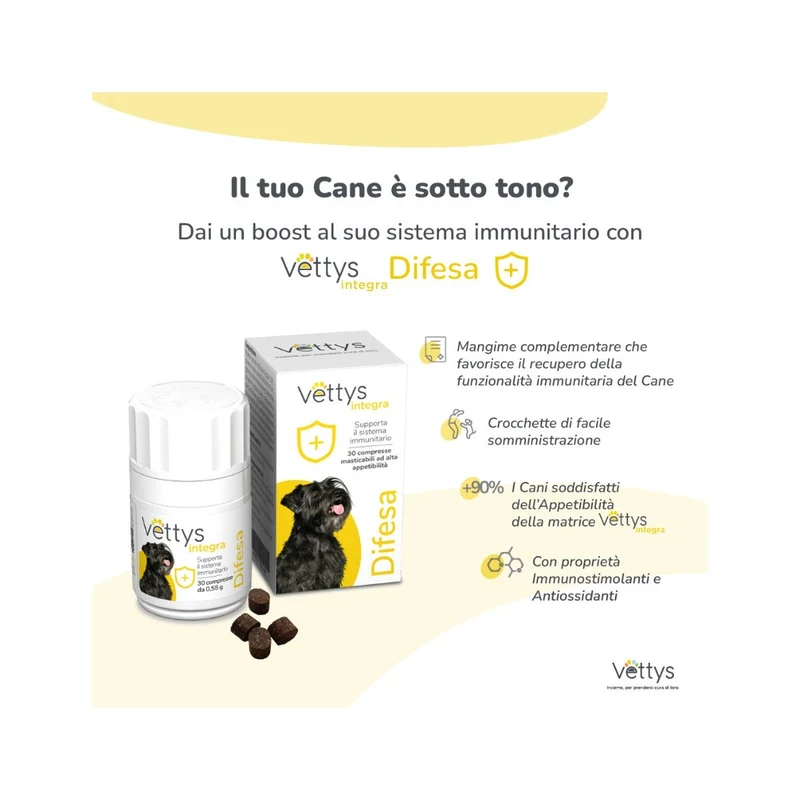 Vettys Integra Difesa Per Cani 30 Compresse