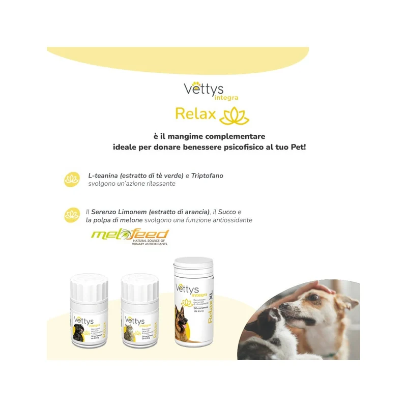 Vettys Integra Relax Per Cani 30 Compresse
