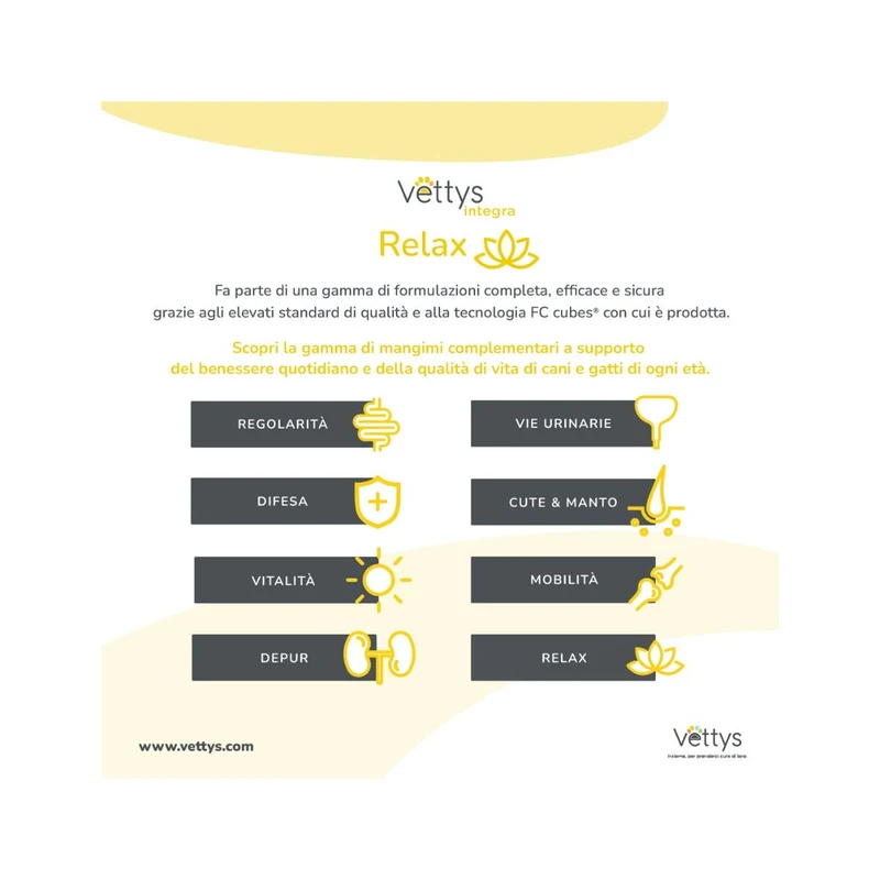 Vettys Integra Relax Per Cani 30 Compresse