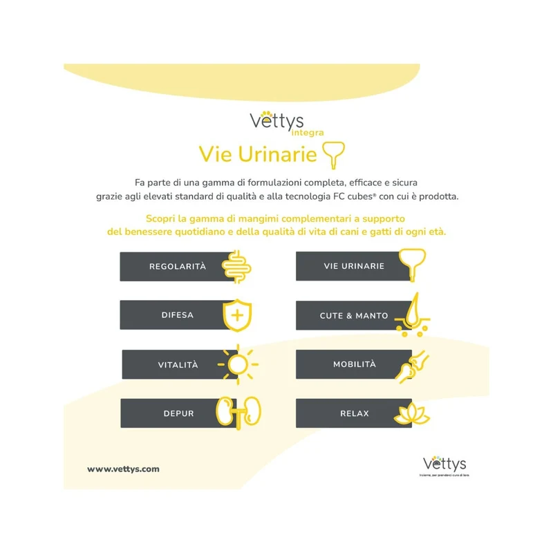Vettys Integra Vie Urinarie Per Cani 30 Compresse