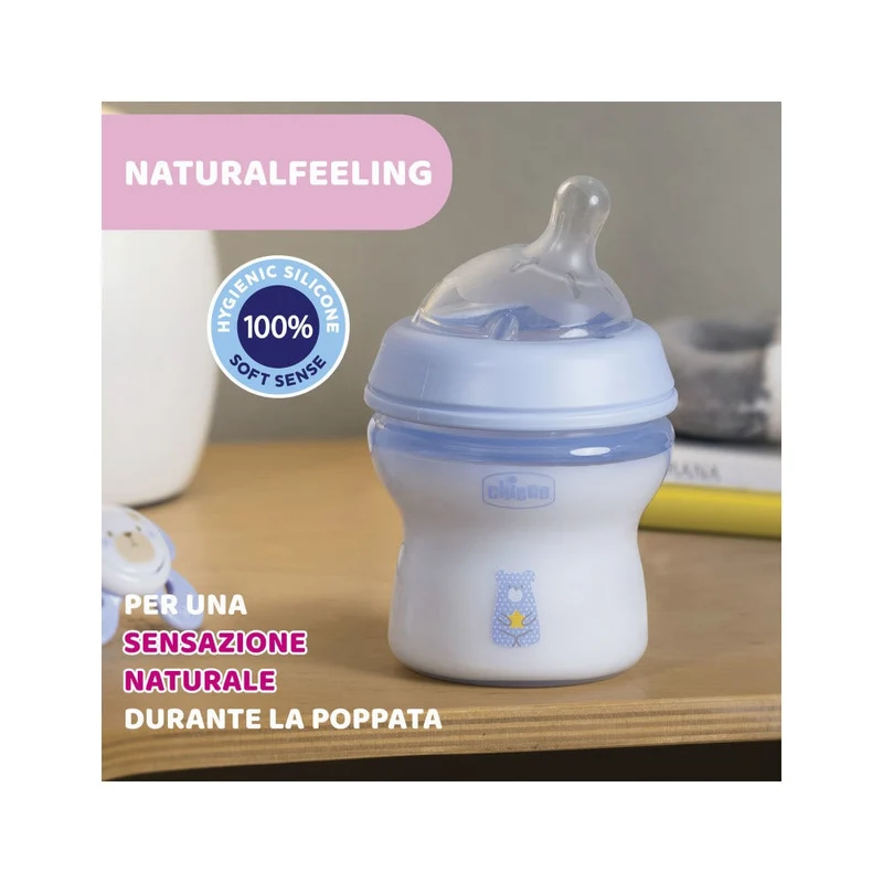Chicco Natural Feeling Set Regalo Per Bimbo 0 Mesi+