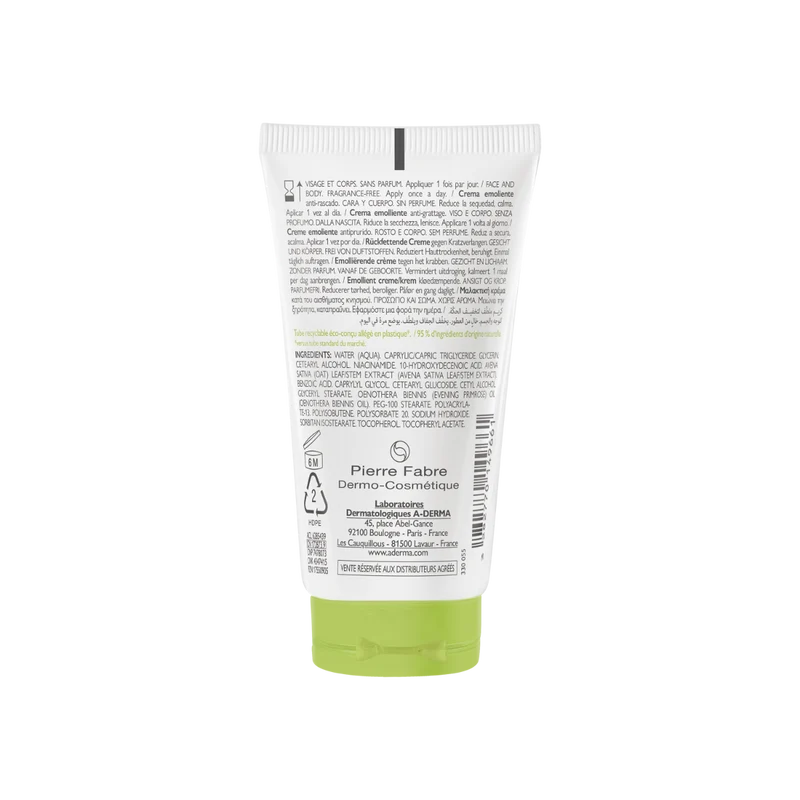 A-Derma Exomega Control Crema Emolliente Anti-Grattage 50ml