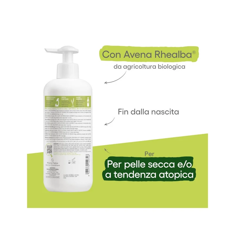 A-Derma Exomega Control Latte Emolliente Per Pelle Secca E Atopica 400ml