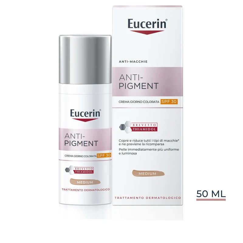 Eucerin Anti-Pigment Crema Giorno SPF 30 Colorata Medium 30ml