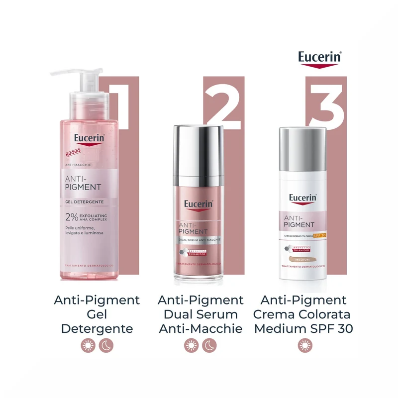 Eucerin Anti-Pigment Crema Giorno SPF 30 Colorata Medium 30ml