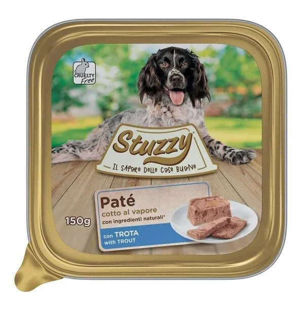 Stuzzy Cane Adulto Paté con Trota 150g