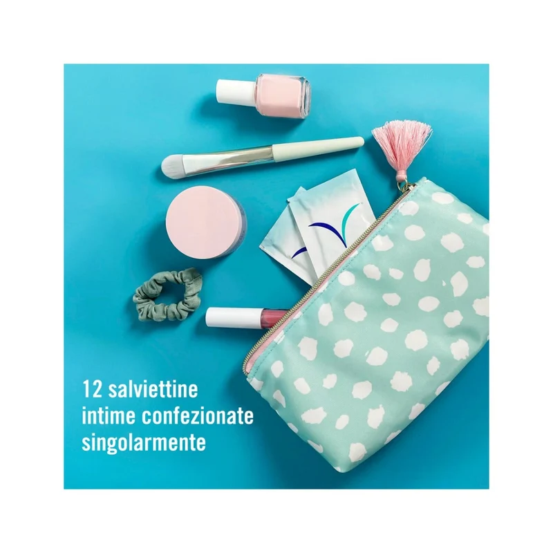 Vagisil Incontinence Care 12 Salviette Intime Lenitive E Rinfrescanti
