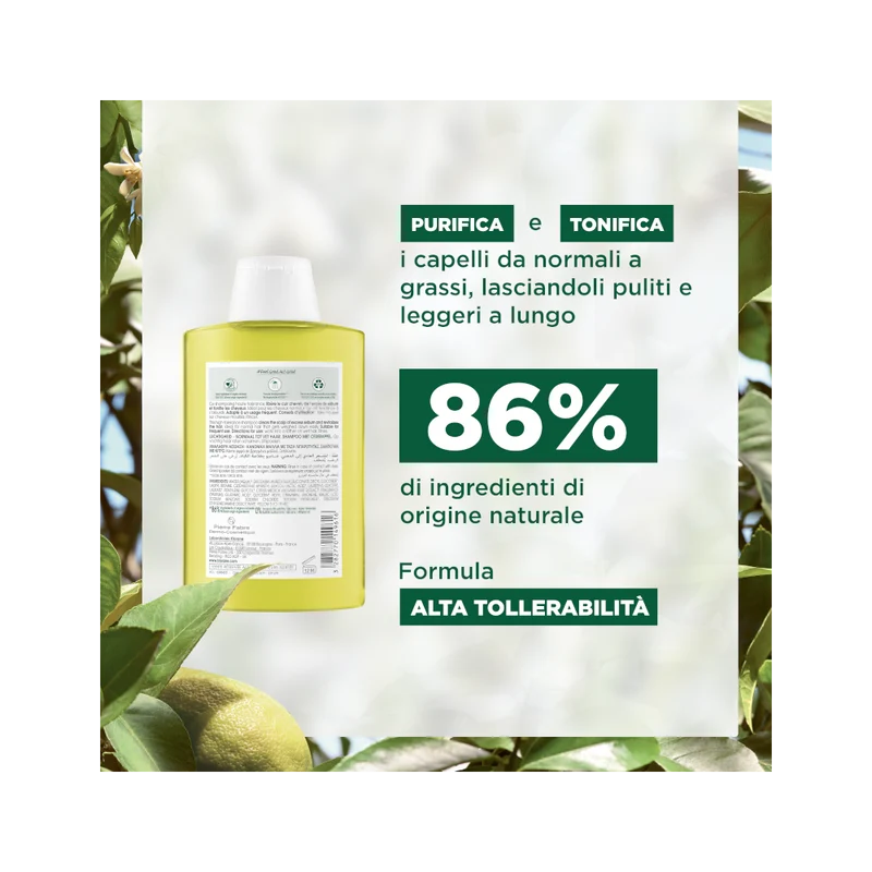 Klorane Shampoo Alla Polpa Di Cedro Leggero 200ml