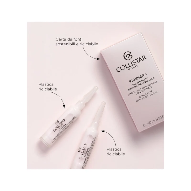 Collistar Rigenera Concentrato Anti-Rughe Levigante 2 Fiale