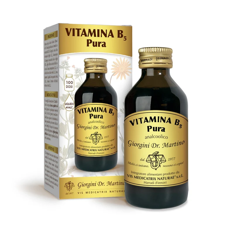 Dr Giorgini Vitamina B5 Pura Liquido Analcoolico 100ml