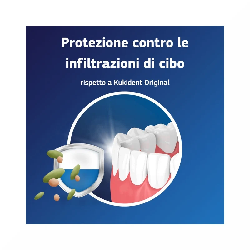 Kukident Plus Sigillo Crema Adesiva 57g Tenuta Forte Dentiere