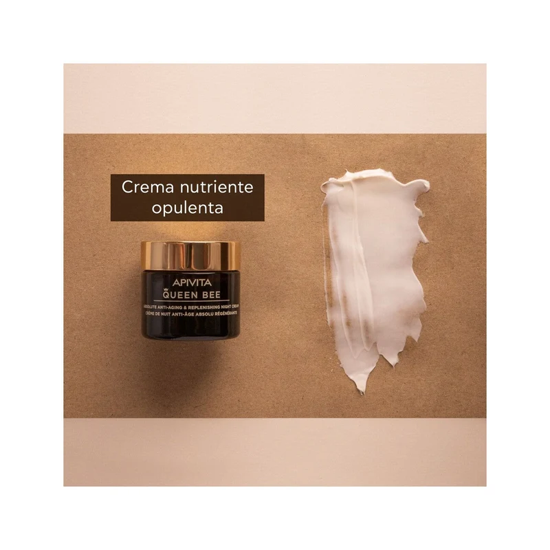 Apivita Queen Bee Night Crema Viso Notte Anti-Età Assoluta&Rimpolpante 50ml