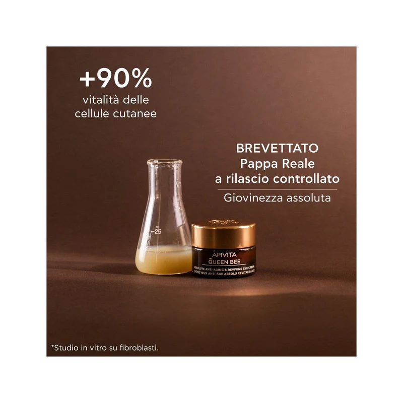 Apivita Queen Bee Eye Crema Occhi Anti-Età Assoluta&Rivitalizzante 15ml
