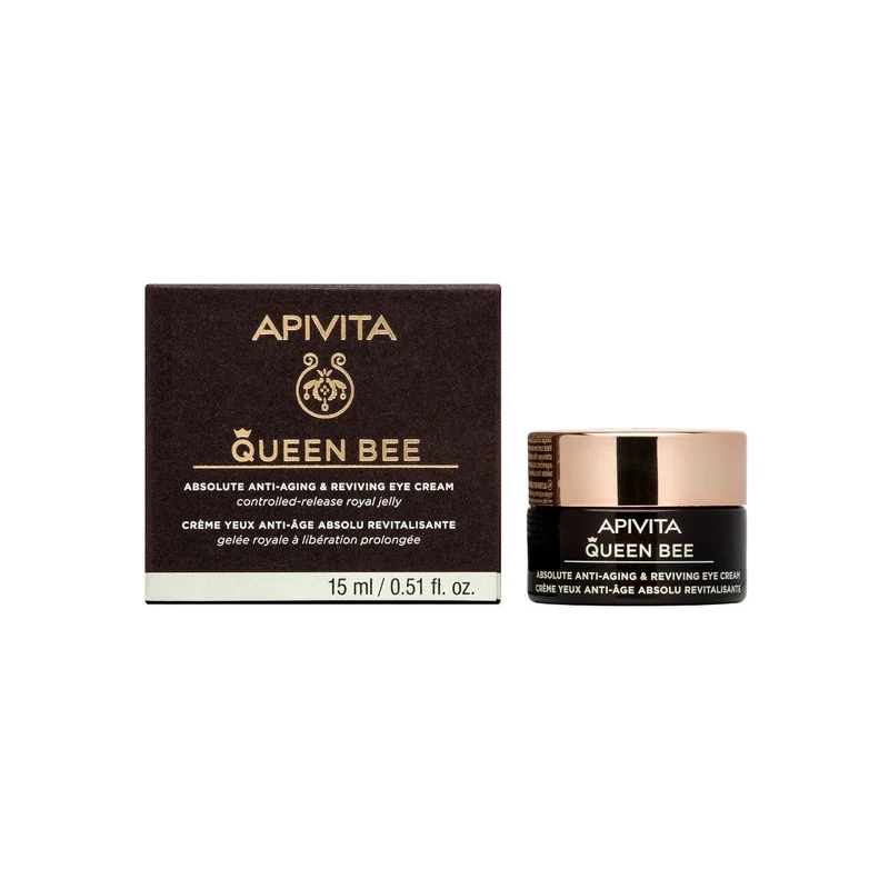 Apivita Queen Bee Eye Crema Occhi Anti-Età Assoluta&Rivitalizzante 15ml