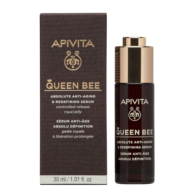 Apivita Queen Bee Serum Siero Viso Anti-Età Assoluto&Rassodante 30ml