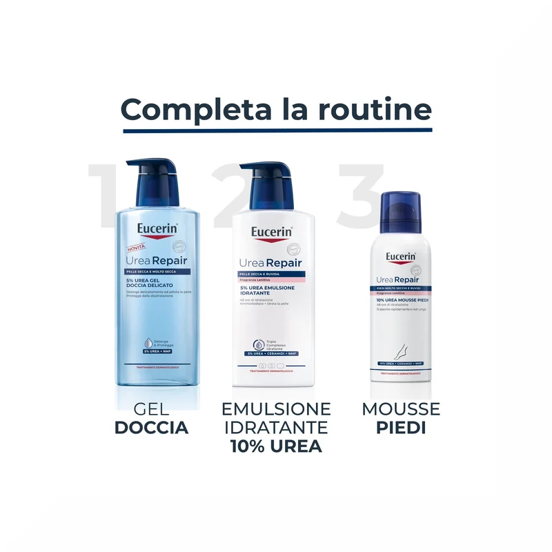 Eucerin Urearepair Plus Mousse Piedi crema piedi 150ml