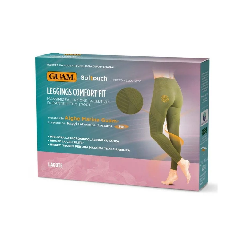 Guam Leggings Comfort Fit Verde Taglia S/M