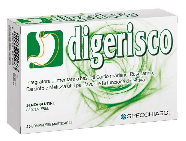 Digerisco 45 Compresse - Integratore Digestivo Naturale