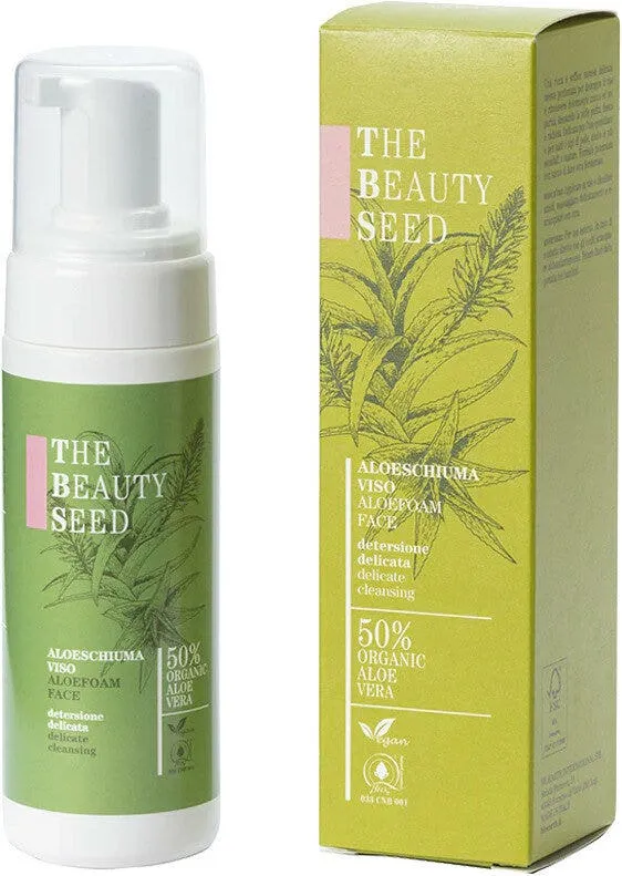 Bioearth Aloeschiuma Viso Pelli Sensibili 150ml