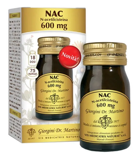 Dr Giorgini NAC 75 Pastiglie