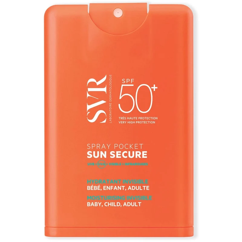 SVR Sun Secure Spray Pocket Solare Idratante Invisibile SPF50+ 20ml