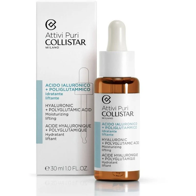 Collistar Attivi Puri Acido Ialuronico + Poliglutammico Idratante Liftante Gocce 30ml