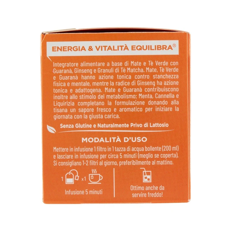 Equilibra Tisana Energia E Vitalità 15 Filtri
