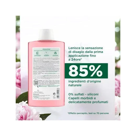 Klorane Shampoo alla Peonia Bio 400ml