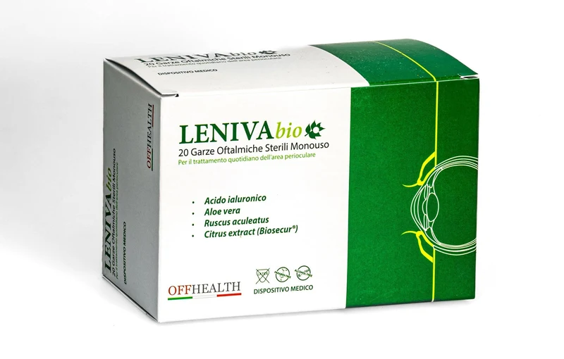 LENIVA BIO 20 garze oftalmiche sterili