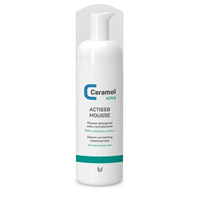 Ceramol Actiseb Mousse Detergente 150ml per Pelle Sensibile