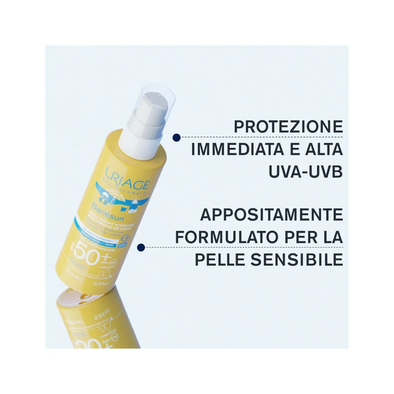 Uriage Bariesun Spray Solare Bambini 200ml SPF50+