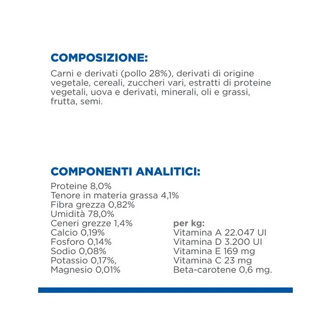 Hill's Science Plan Perfect Digestion Bocconcini Pollo Gatti Bustine 12x85g